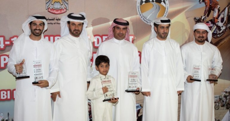 الفائزين ببطولة الإمارات الصحراوية